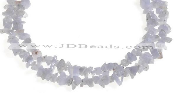 CCH01 34 inches purple agate chips gemstone beads wholesale