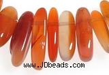 CCH07 16 inches red onyx chips gemstone beads wholesale