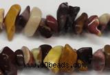 CCH219 34 inches 5*8mm mookaite chips gemstone beads wholesale