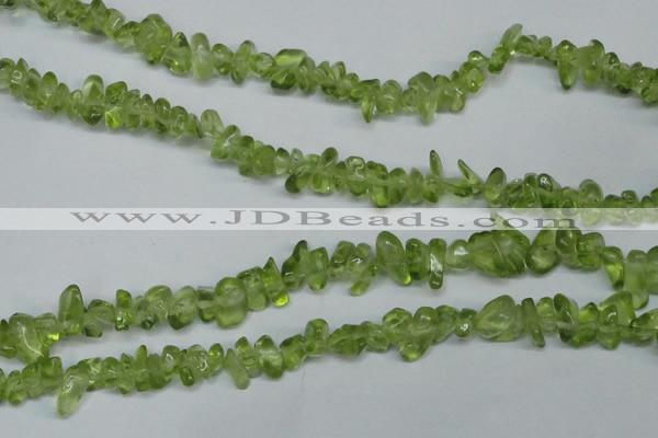 CCH252 34 inches 5*8mm synthetic crystal chips beads wholesale