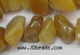 CCH271 34 inches 8*12mm yellow aventurine chips gemstone beads wholesale