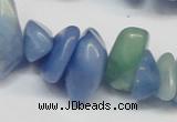 CCH295 34 inches 8*12mm dyed gemstone chips beads wholesale