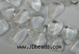 CCH310 15.5 inches 10*15mm white crystal chips gemstone beads wholesale