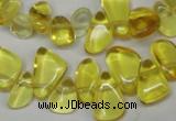 CCH313 15.5 inches 10*15mm synthetic citrine chips beads wholesale