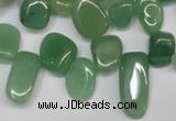 CCH329 15.5 inches 10*15mm green aventurine chips beads wholesale