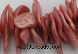 CCH401 15.5 inches 15*28mm - 18*35mm argentina rhodochrosite chips beads