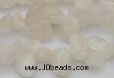 CCH624 15.5 inches 6*8mm - 10*14mm white moonstone chips beads