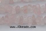 CCH653 15.5 inches 5*8mm - 6*10mm rose quartz chips beads