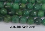 CCJ411 15.5 inches 6mm faceted round west African jade beads