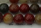 CCJ454 15.5 inches 12mm round colorful jasper beads wholesale