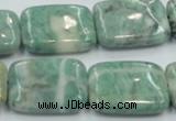 CCJ53 15.5 inches 18*25mm rectangle African jade gemstone beads