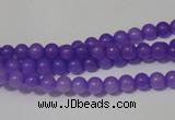 CCN09 15.5 inches 4mm round candy jade beads wholesale