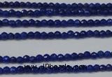 CCN1314 15.5 inches 3mm faceted round candy jade beads wholesale