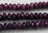 CCN1373 15.5 inches 5*8mm faceted rondelle candy jade beads