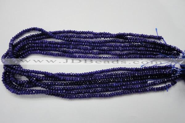 CCN1381 15.5 inches 2*4mm faceted rondelle candy jade beads