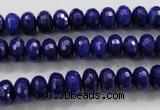 CCN1383 15.5 inches 5*8mm faceted rondelle candy jade beads