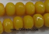 CCN1397 15.5 inches 12*16mm faceted rondelle candy jade beads