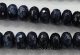 CCN1435 15.5 inches 8*12mm faceted rondelle candy jade beads