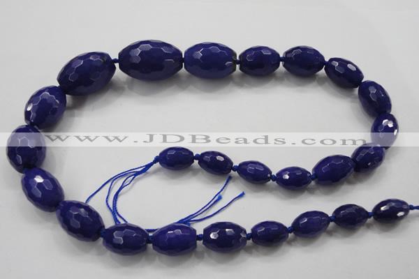 CCN1515 15.5 inches 10*14mm – 20*30mm faceted rice candy jade beads