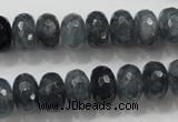 CCN1602 15.5 inches 8*12mm faceted rondelle candy jade beads