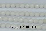 CCN1800 15 inches 4mm faceted round candy jade beads wholesale