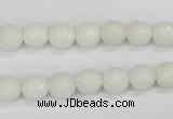 CCN1802 15 inches 8mm faceted round candy jade beads wholesale