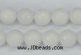 CCN1804 15 inches 12mm faceted round candy jade beads wholesale