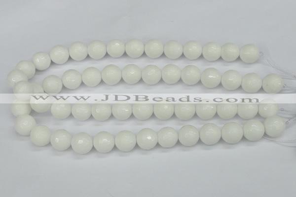 CCN1805 15 inches 14mm faceted round candy jade beads wholesale