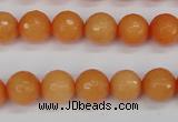 CCN1823 15 inches 10mm faceted round candy jade beads wholesale