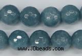 CCN1915 15 inches 14mm faceted round candy jade beads wholesale