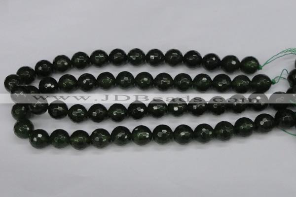 CCN1925 15 inches 14mm faceted round candy jade beads wholesale