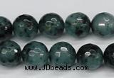 CCN1944 15 inches 12mm faceted round candy jade beads wholesale