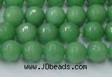 CCN2031 15 inches 8mm faceted round candy jade beads wholesale