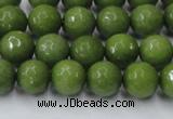 CCN2038 15 inches 8mm faceted round candy jade beads wholesale