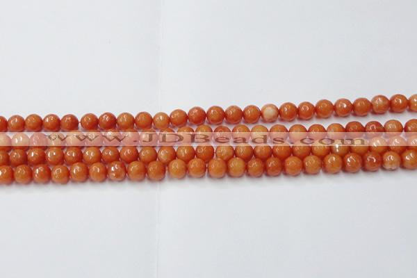 CCN2050 15 inches 4mm faceted round candy jade beads wholesale