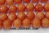 CCN2051 15 inches 6mm faceted round candy jade beads wholesale