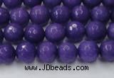 CCN2059 15 inches 8mm faceted round candy jade beads wholesale