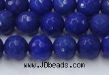 CCN2068 15 inches 12mm faceted round candy jade beads wholesale