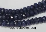 CCN2112 15.5 inches 4*6mm faceted rondelle candy jade beads