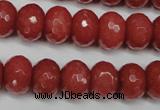 CCN2130 15.5 inches 12*16mm faceted rondelle candy jade beads