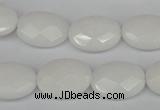 CCN2200 15.5 inches 13*18mm faceted oval candy jade beads