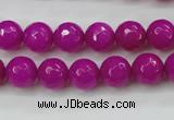 CCN2296 15.5 inches 10mm faceted round candy jade beads wholesale