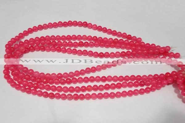 CCN23 15.5 inches 6mm round candy jade beads wholesale