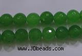 CCN2300 15.5 inches 8mm faceted round candy jade beads wholesale