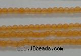 CCN2312 15.5 inches 2mm round candy jade beads wholesale