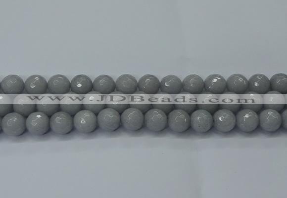 CCN2563 15 inches 14mm faceted round candy jade beads wholesale