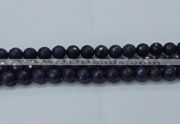 CCN2570 15 inches 14mm faceted round candy jade beads wholesale