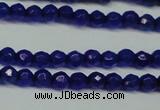 CCN2803 15.5 inches 2mm tiny faceted round candy jade beads