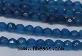 CCN2816 15.5 inches 3mm tiny faceted round candy jade beads