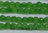 CCN2818 15.5 inches 3mm tiny faceted round candy jade beads